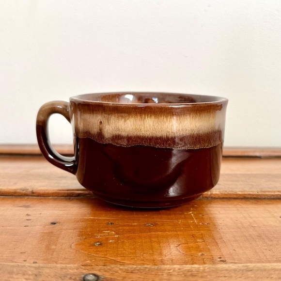 ✨1970s Honey Drip Soup Mugs (Set of 6)✨ - Picture 2 of 4